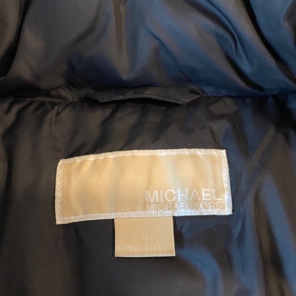 🔥HOST PIC🔥 LN MICHAEL KORS Women's Long Down Jacket Coat Dark Gray Gorgeous! - Picture 8 of 10